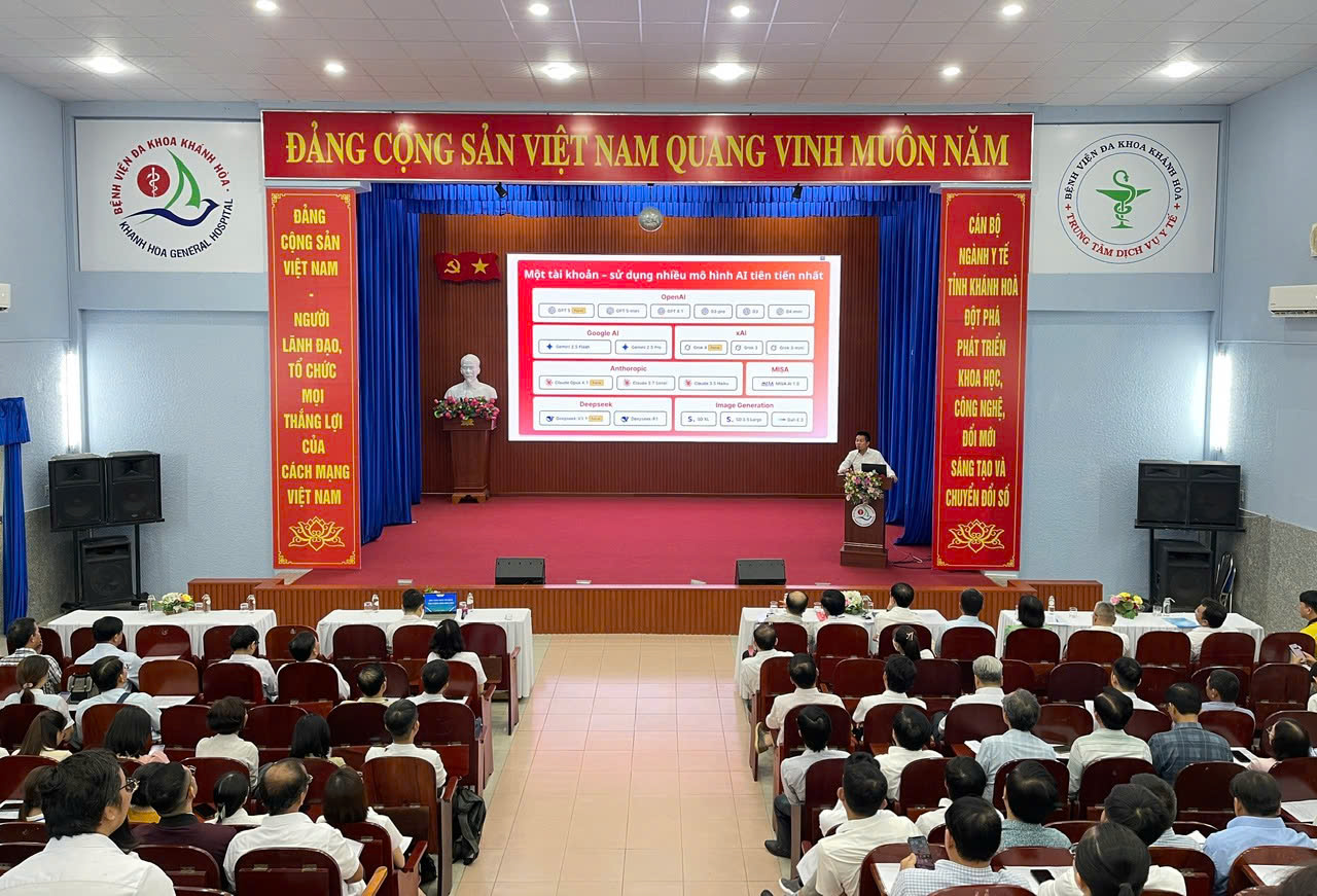 Khánh Hòa: Đẩy mạnh ứng dụng trí tuệ nhân tạo trong quản lý y tế